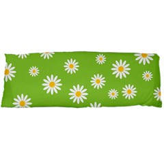 Daisy Flowers Floral Wallpaper Body Pillow Case Dakimakura (two Sides)