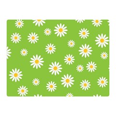 Daisy Flowers Floral Wallpaper Double Sided Flano Blanket (mini)  by Pakrebo