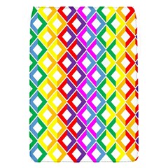 Rainbow Colors Chevron Design Removable Flap Cover (s) by Pakrebo