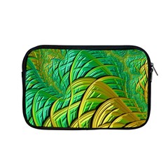 Patterns Green Yellow String Apple Macbook Pro 13  Zipper Case by Pakrebo