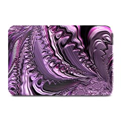 Purple Fractal Flowing Fantasy Plate Mats by Pakrebo