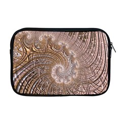 Fractal Art Pattern 3d Artwork Apple Macbook Pro 17  Zipper Case by Pakrebo