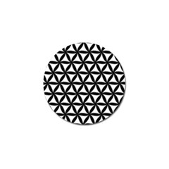 Pattern Floral Repeating Golf Ball Marker by Pakrebo