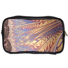 Flourish Artwork Fractal Expanding Toiletries Bag (two Sides) by Pakrebo