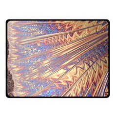 Flourish Artwork Fractal Expanding Fleece Blanket (small) by Pakrebo