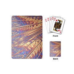 Flourish Artwork Fractal Expanding Playing Cards (mini) by Pakrebo