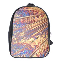 Flourish Artwork Fractal Expanding School Bag (xl) by Pakrebo