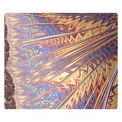 Flourish Artwork Fractal Expanding Double Sided Flano Blanket (small)  by Pakrebo