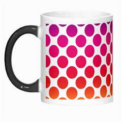 Polka Dots Spectrum Colours Dots Morph Mugs by Pakrebo