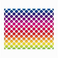 Polka Dots Spectrum Colours Dots Small Glasses Cloth by Pakrebo