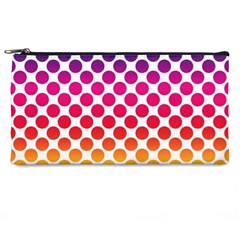 Polka Dots Spectrum Colours Dots Pencil Cases by Pakrebo