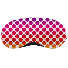 Polka Dots Spectrum Colours Dots Sleeping Masks by Pakrebo