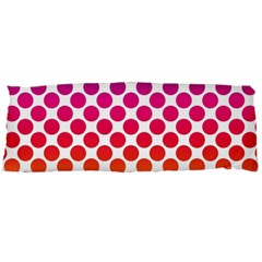 Polka Dots Spectrum Colours Dots Body Pillow Case Dakimakura (two Sides) by Pakrebo