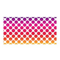 Polka Dots Spectrum Colours Dots Satin Wrap by Pakrebo