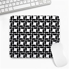 Ellipse Pattern Background Large Mousepads by Pakrebo