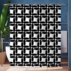 Ellipse Pattern Background Shower Curtain 60  X 72  (medium)  by Pakrebo