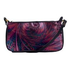 Fractal Artwork Digital Pattern Shoulder Clutch Bag by Pakrebo