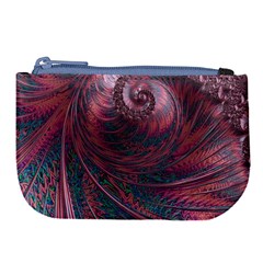 Fractal Artwork Digital Pattern Large Coin Purse by Pakrebo