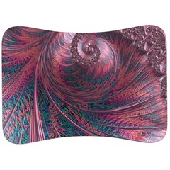 Fractal Artwork Digital Pattern Velour Seat Head Rest Cushion