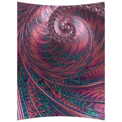 Fractal Artwork Digital Pattern Back Support Cushion by Pakrebo