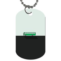 Bus Dog Tag (One Side)