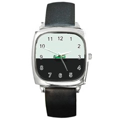 Bus Square Metal Watch