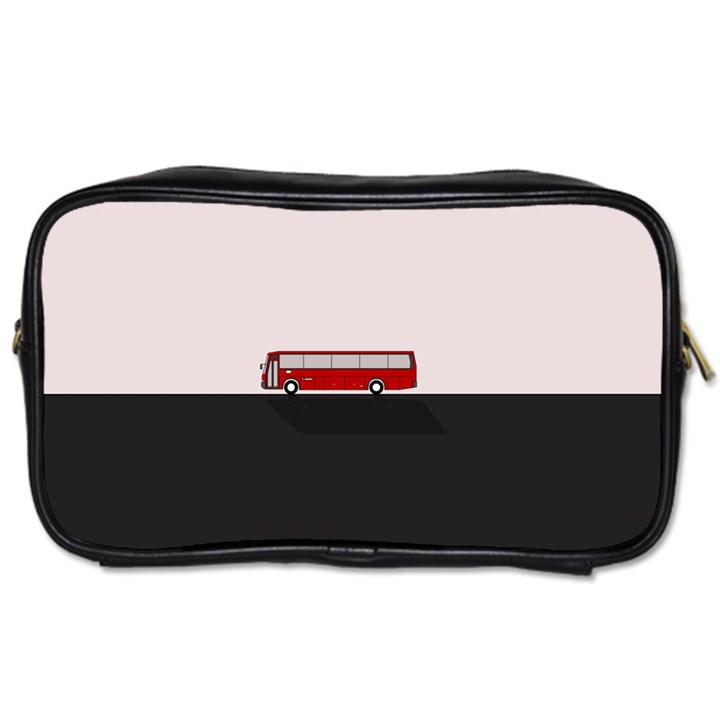 Bus Toiletries Bag (Two Sides)