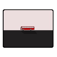 Bus Fleece Blanket (small) by Valentinaart