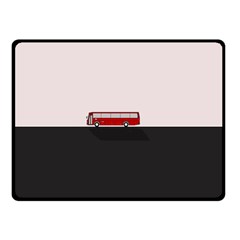 Bus Double Sided Fleece Blanket (small)  by Valentinaart