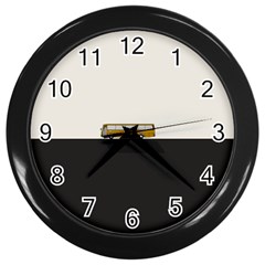 Bus Wall Clock (black)