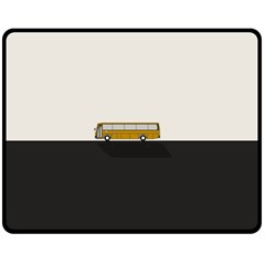 Bus Fleece Blanket (medium)  by Valentinaart