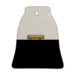 Bus Bell Ornament (two Sides) by Valentinaart