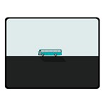 Bus Double Sided Fleece Blanket (Small)  45 x34  Blanket Back