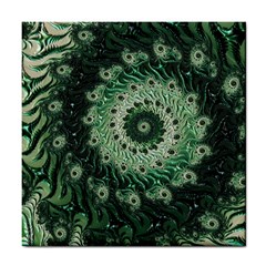 Fractal Art Spiral Mathematical Tile Coasters by Pakrebo