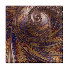 Swirl Fractal Fantasy Whirl Tile Coasters