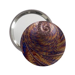 Swirl Fractal Fantasy Whirl 2.25  Handbag Mirrors