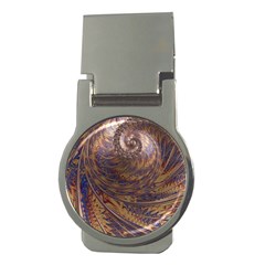 Swirl Fractal Fantasy Whirl Money Clips (Round) 