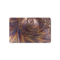 Swirl Fractal Fantasy Whirl Magnet (name Card) by Pakrebo