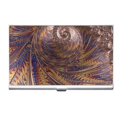 Swirl Fractal Fantasy Whirl Business Card Holder