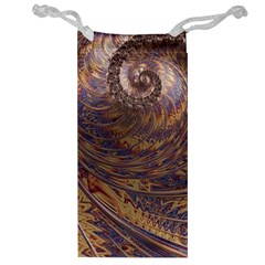 Swirl Fractal Fantasy Whirl Jewelry Bag