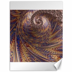 Swirl Fractal Fantasy Whirl Canvas 36  x 48 