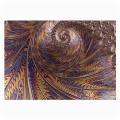 Swirl Fractal Fantasy Whirl Large Glasses Cloth