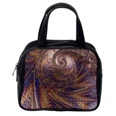 Swirl Fractal Fantasy Whirl Classic Handbag (One Side)