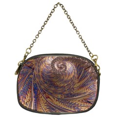 Swirl Fractal Fantasy Whirl Chain Purse (One Side)