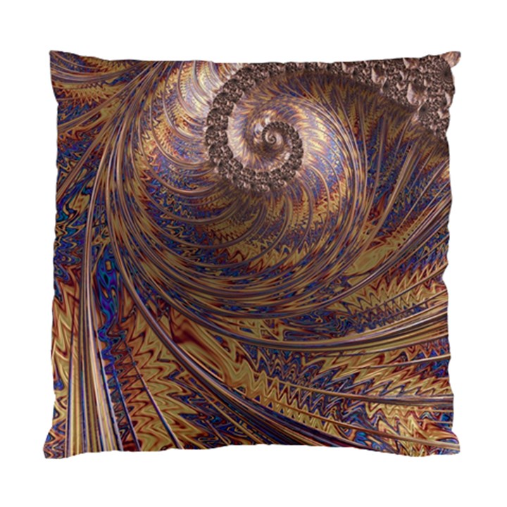 Swirl Fractal Fantasy Whirl Standard Cushion Case (One Side)