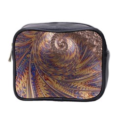 Swirl Fractal Fantasy Whirl Mini Toiletries Bag (Two Sides)