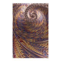 Swirl Fractal Fantasy Whirl Shower Curtain 48  x 72  (Small) 