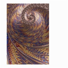 Swirl Fractal Fantasy Whirl Small Garden Flag (Two Sides)