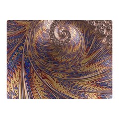 Swirl Fractal Fantasy Whirl Double Sided Flano Blanket (Mini) 