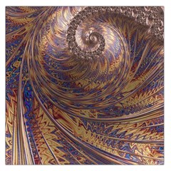 Swirl Fractal Fantasy Whirl Large Satin Scarf (Square)